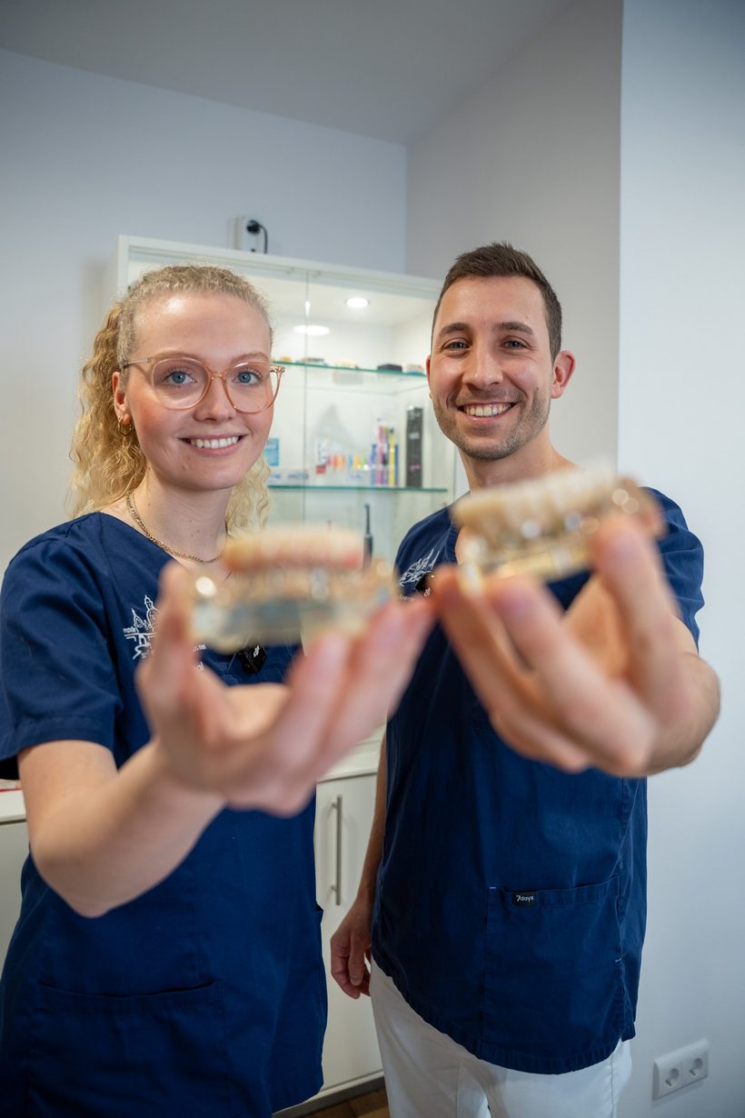 Dr. Viktoria Vaal und Dr. Marcus Karapetow